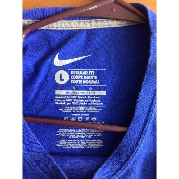 Nike Starlin Knows‎ Chicago Cubs T-Shirt Mens Size L Blue - Picture 2 of 5